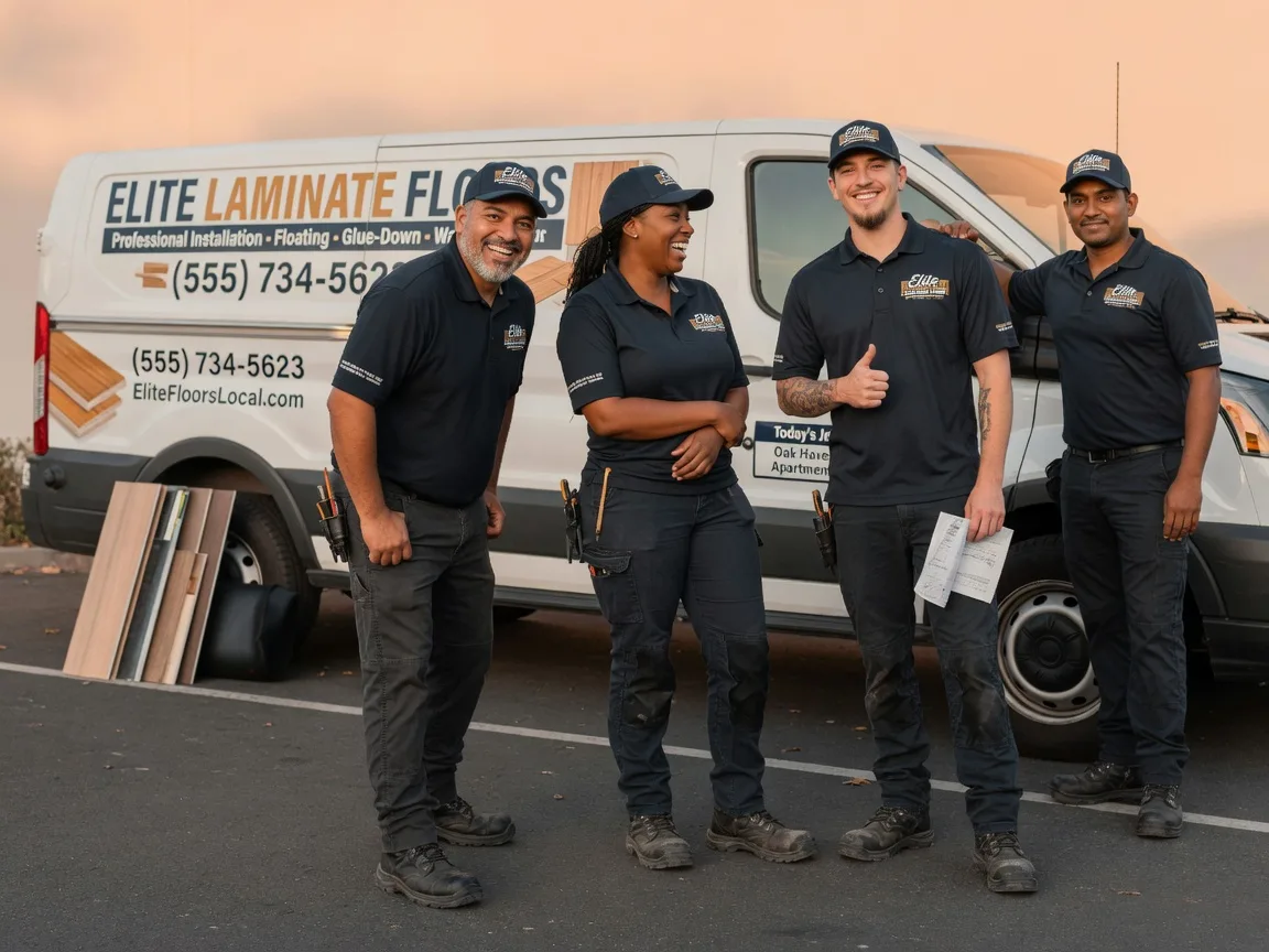 Laminate flooring installation company in Lamar, OK
